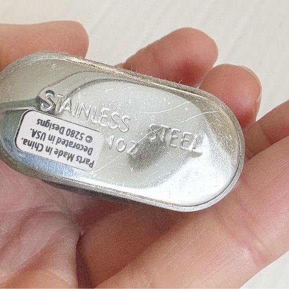 Mount Rainier National Park Stainless Steel 1oz Flask Keychain Mount Tahoma - Picture 4 of 8